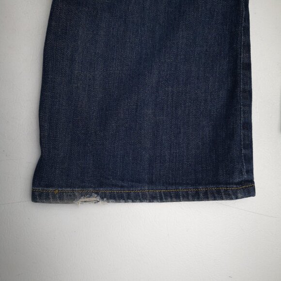 Banana Republic Factory Ladies Medium Wash Flare Leg Blue Jeans - Picture 13 of 13